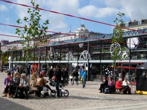 Torvehallene, mercado no centro de Copenhague